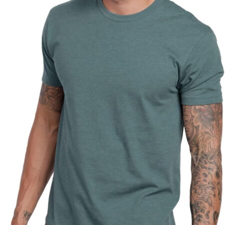 Mens T Shirt - Short Crew Neck Soft Fitted TeesFresh Classic Tshirts