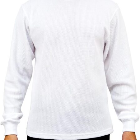 Men's Heavyweight Long Sleeve Thermal Crew Neck Top