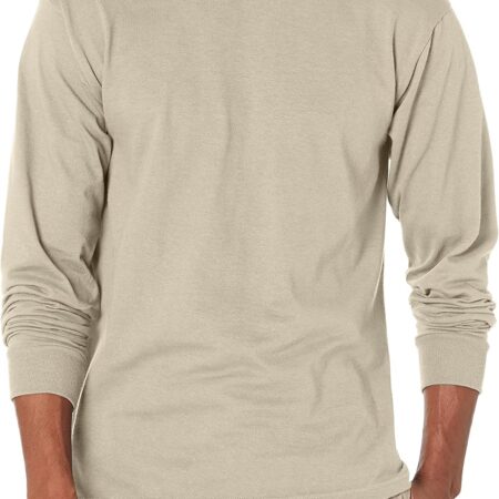 Men's Long-Sleeve Cotton T-Shirt