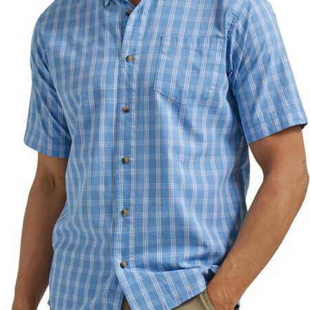 Men's Short  Classic Plaid Shirt